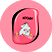 Расческа Compact Styler Moomin Pink